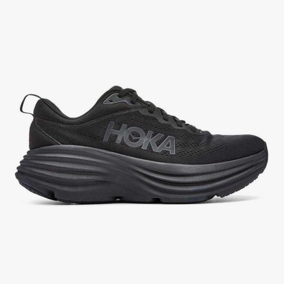 Hoka One One Wide Bondi 8 Women’s Shoes - Black